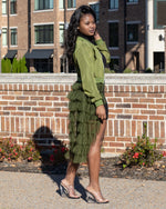 Load image into Gallery viewer, Out With A Bang Jacket | Olive Green
